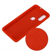 Луксозен силиконов калъф / гръб / Nano TPU за Huawei P40 lite E - червен