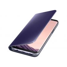 Оригинален калъф Clear View Cover EF-ZG955CVEGWW за Samsung Galaxy S8 Plus G955 - тъмно син 