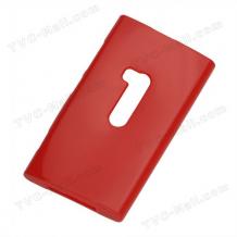 Силиконов калъф ТПУ за Nokia Lumia 900 - червен