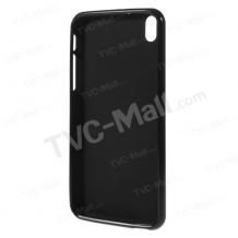 Силиконов калъф / гръб / TPU за HTC Desire 816 - черен / мат