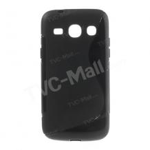 Силиконов калъф / гръб / TPU S-Line за Samsung Galaxy Core Plus G3500 - черен