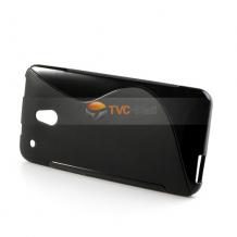 Силиконов калъф / гръб / ТПУ S-Line за HTC One Mini M4 - черен