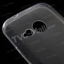 Ултра тънък силиконов калъф / гръб / TPU Ultra Thin за HTC One Mini 2 / M8 mini - прозрачен