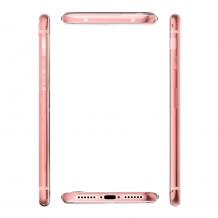 Силиконов калъф / гръб / TPU за Apple iPhone 6 / iPhone 6S - розов / 2 части / лице и гръб