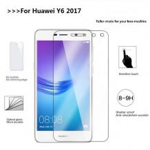 Удароустойчив скрийн протектор / FLEXIBLE Nano Screen Protector / за Huawei Y6 2017