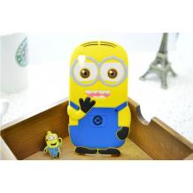 Силиконов калъф / гръб / TPU 3D за Sony Xperia Z1 L39h - Minion / Миньон