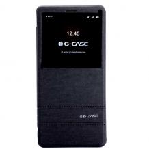 Луксозен кожен калъф Flip тефтер G-Case Exquisite Series за Samsung Galaxy S10e - черен