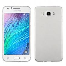 Силиконов калъф / гръб / TPU за Samsung Galaxy J7 2016 J710 - прозрачен / мат
