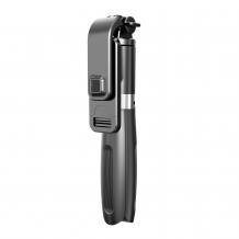 Селфи Стик Tripod L02 със Bluetooth / Bluetooth Tripod Selfie Stick L02 - черен / 100см