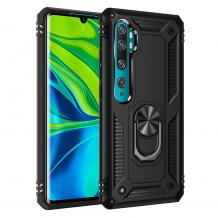 Силиконов гръб TPU Hybrid Magnetic Finger Ring Car Holder за Xiaomi Mi Note 10 Lite