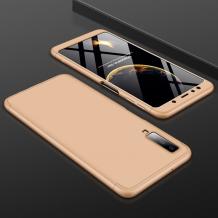 Твърд гръб Magic Skin 360° FULL за Samsung Galaxy A70 - златист