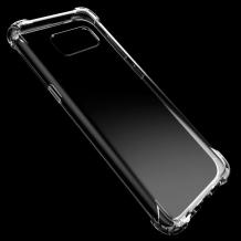 Удароустойчив ултра тънък силиконов калъф / гръб / TPU за Samsung Galaxy S8 G950 - прозрачен