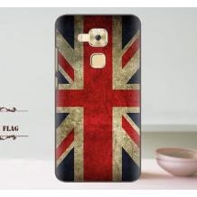 Силиконов калъф / гръб / TPU за Huawei Nova Smart - Retro British Flag