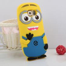 Силиконов калъф / гръб / TPU 3D за Samsung Galaxy S6 G920 - Minions Despicable me / Миньони Аз проклетникът