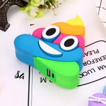 Универсална външна батерия Cartoon Emoji / Universal Power Bank Cartoon Emoji 5600mAh - многоцветна / Poop