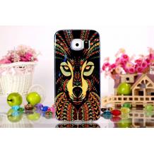 Силиконов калъф / гръб / TPU за Samsung Galaxy S6 Edge G925 - wolt / вълк