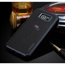 Луксозен силиконов калъф / гръб / TPU ROYCE за Samsung Galaxy A5 2016 A510 - черен / черен кант