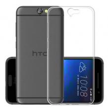 Ултра тънък силиконов калъф / гръб / TPU Ultra Thin за HTC One A9S - прозрачен
