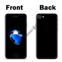 Удароустойчив извит скрийн протектор 360° / 3D Full Cover / за Apple iPhone 6 / iPhone 6S - прозрачен / лице и гръб