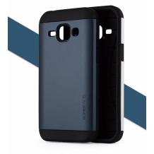 Tвърд гръб SGP Spigen SLIM ARMOR за Samsung Galaxy J1 / Samsung J1 - тъмно син