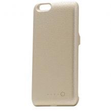 Твърд гръб / външна батерия / Battery Power Bank 9000mAh за Apple iPhone 6 Plus 5.5'' - златист