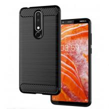 Силиконов калъф / гръб / TPU за Xiaomi Mi 9T - черен / carbon