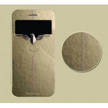 Луксозен калъф Flip тефтер S-View G-Case за Apple iPhone 6 4.7'' - златист