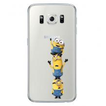 Ултра тънък силиконов калъф / гръб / TPU Ultra Thin за Samsung Galaxy Grand Prime G530 - прозрачен / Minions Art 2