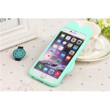 Силиконов калъф / гръб / TPU 3D за Apple iPhone 5 / iPhone 5S / iPhone SE - зелен / Zootropolis