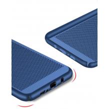 Твърд гръб за Samsung Galaxy S8 G950 - тъмно син / Grid