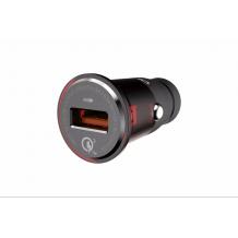 Универсално зарядно за кола LDNIO C304Q Car Charger 5V / Micro USB за Samsung, Lenovo, LG, HTC, Sony, Nokia, Huawei, ZTE, BlackBerry, Xiaomi и др. - тъмно червен