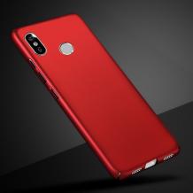 Твърд гръб за Xiaomi RedMi Note 6 / Note 6 Pro - червен / мат