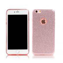 Оригинален гръб REMAX Glitter Series за Apple iPhone 6 / iPhone 6S - розов / брокат