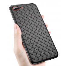 Луксозен гръб BASEUS Weaving Grid за Apple iPhone 7 Plus / iPhone 8 Plus - черен