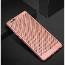 Твърд гръб за Huawei P10 Lite - Rose Gold / Grid