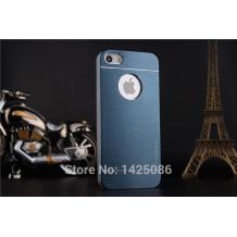 Луксозен твърд гръб / капак / MOTOMO за Apple iPhone 4 / iPhone 4S - тъмно син