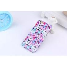 Силиконов калъф / гръб / TPU за Apple iPhone 6 4.7" - бял / цветни фигури