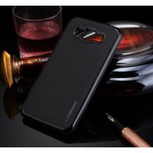 Луксозен силиконов калъф / гръб / TPU ROYCE за Samsung Galaxy A5 A500F - черен / черен кант