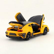 Метална кола с отварящи се врати капаци светлини и звуци Chevrolet Camaro 1:24