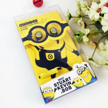 Стерео слушалки 3.5mm за смартфон - Minions / Миньони 3