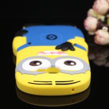 Силиконов калъф / гръб / TPU 3D за Samsung Galaxy A3 2016 A310 - Minions Despicable me / Миньони Аз проклетникът