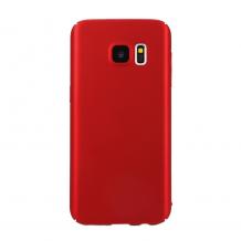 Луксозен твърд гръб за Samsung Galaxy S7 G930 - червен