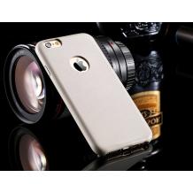 Ултра тънък калъф / гръб / Ultra Thin Case за Apple iPhone 6 Plus 5.5'' - бял / кожен
