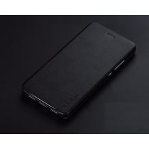 Луксозен кожен калъф Flip тефтер със стойка X-level за Huawei P8 Lite - черен