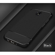 Силиконов калъф / гръб / TPU за Samsung Galaxy J3 2017 J330 - черен / carbon
