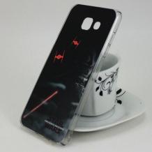Твърд гръб за Samsung Galaxy A3 2016 A310 - Star Wars / черен