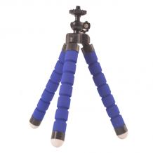 Универсална стойка Spider Tripod Mini за смартфон и фотоапарат - синя