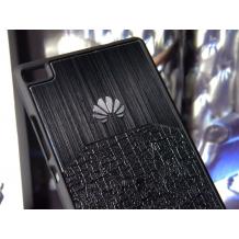 Луксозен твърд гръб Hybrid Case за Huawei Ascend P8 Lite / Huawei P8 Lite - черен