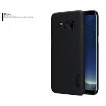 Луксозен твърд гръб Nillkin за Samsung Galaxy S8 Plus G955 - черен 