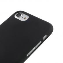 Луксозен силиконов калъф / гръб / TPU Mercury GOOSPERY Soft Jelly Case за Apple iPhone 6 / iPhone 6S - черен